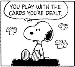 配られたカードで勝負するしかないけれど かずま Note