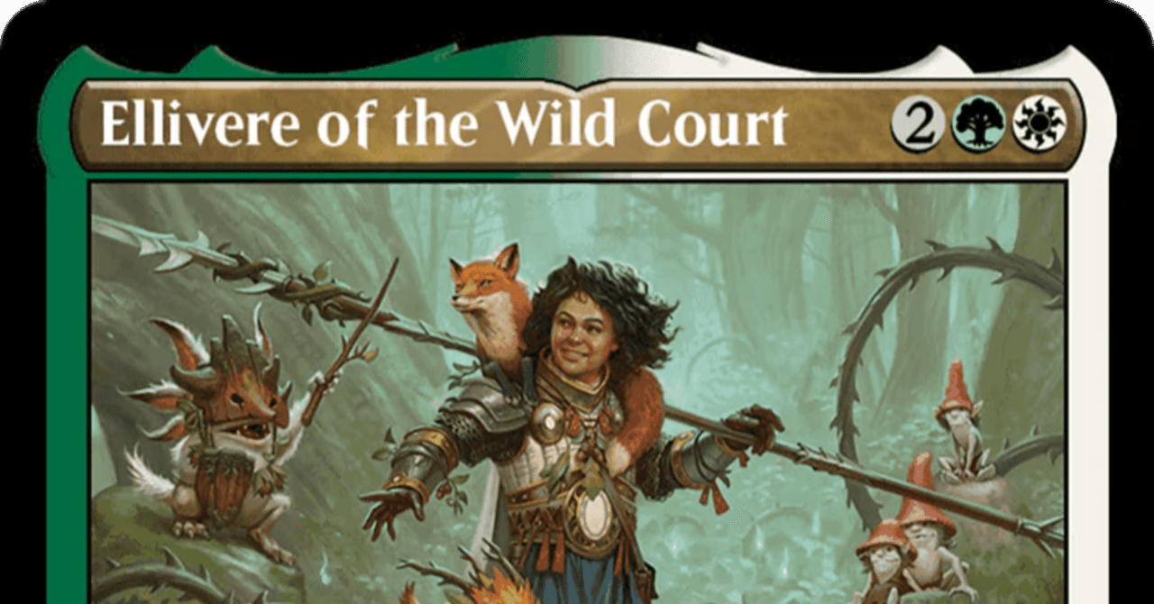 【EDH】 僻境宮廷のエリヴェア/Ellivere of the Wild Court｜Azsa