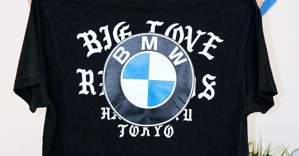 BMW × BIG LOVE RECORDS コラボ Tシャツ XL 未開封 INFORMATION[