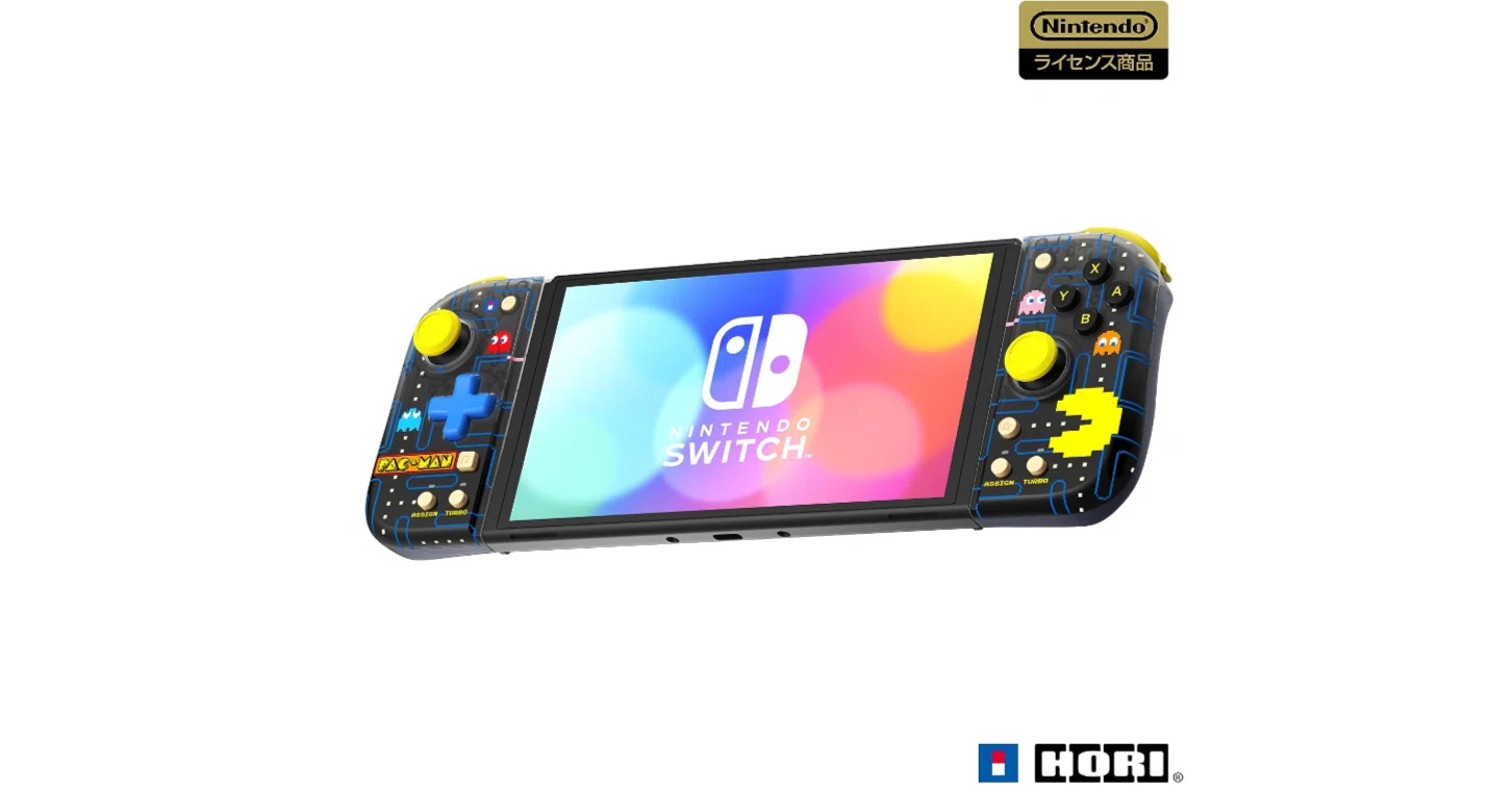 グリップコントローラー Fit for Nintendo Switch PAC-MANの予約開始