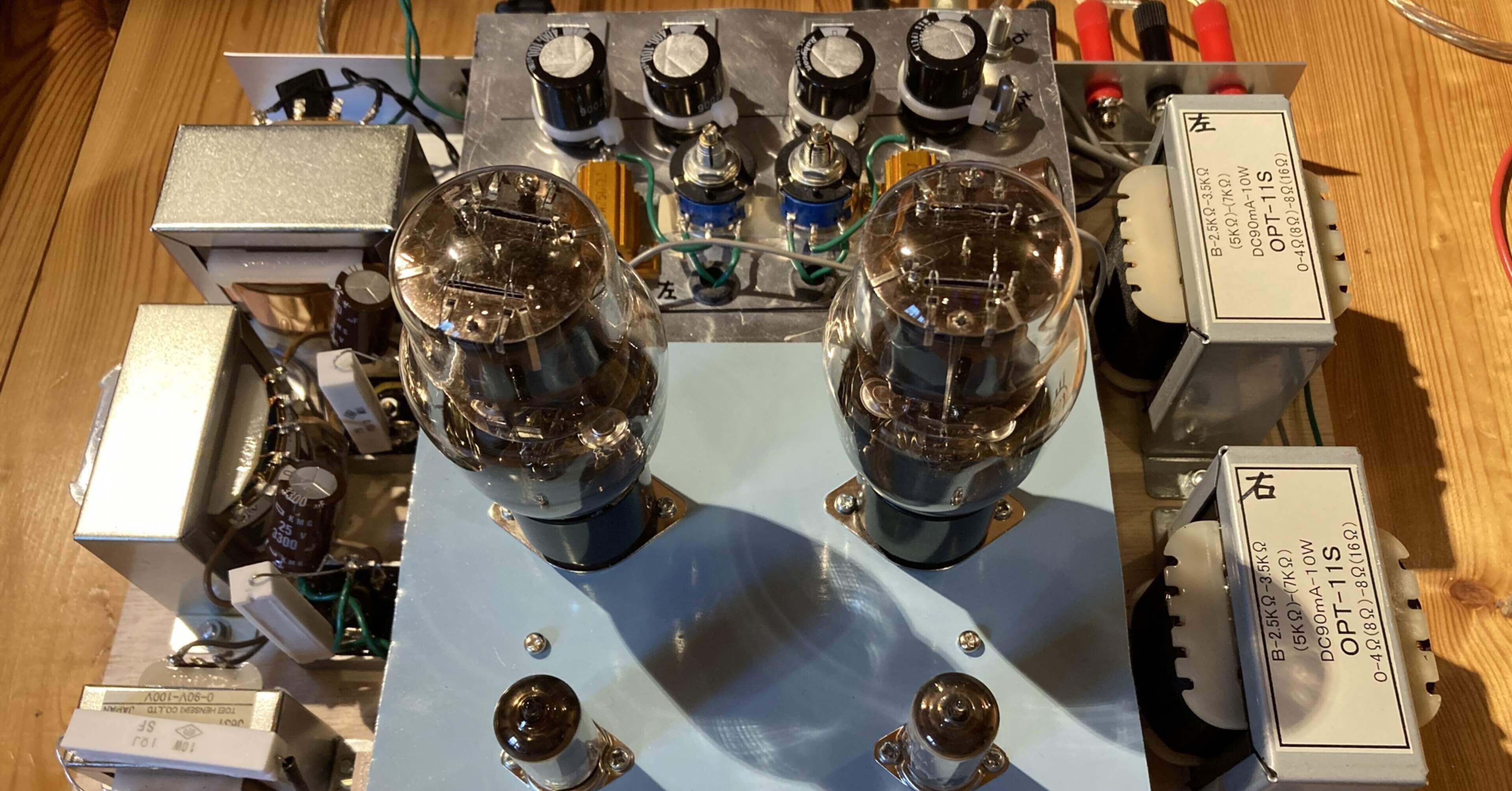 6B4G シングルアンプ作成中→進捗状況｜IiotoOyaji