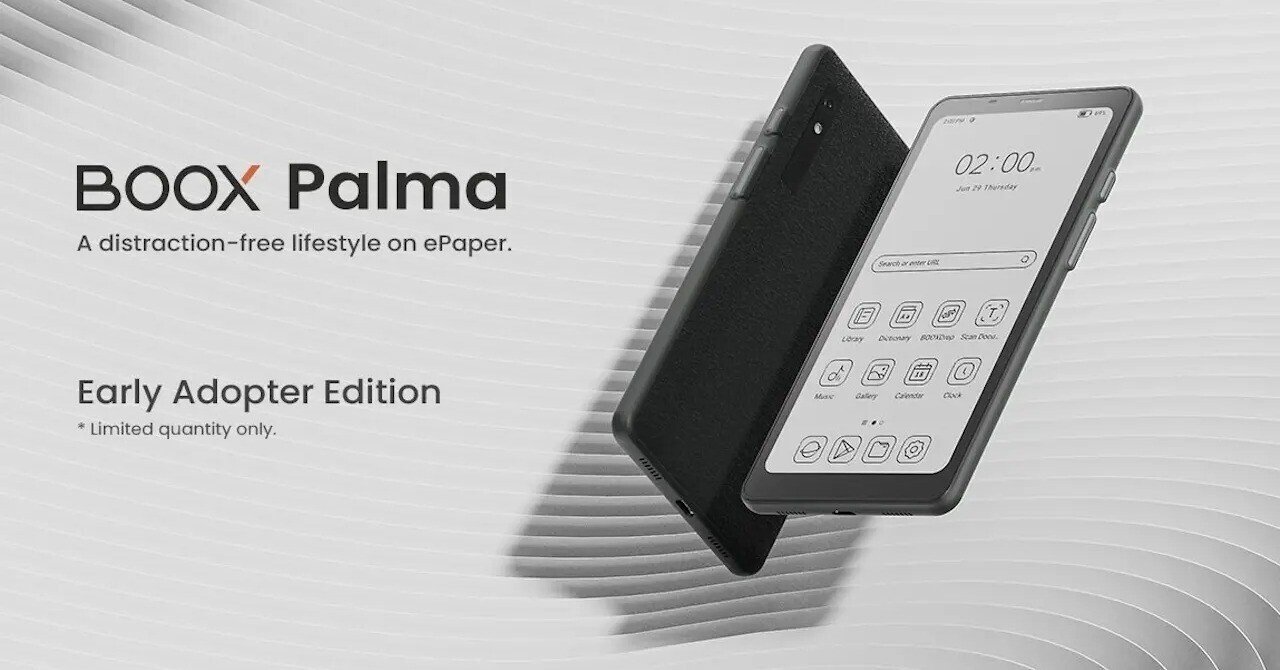 BOOX Palma 6.13inch 電子ペーパータブレット ホワイト