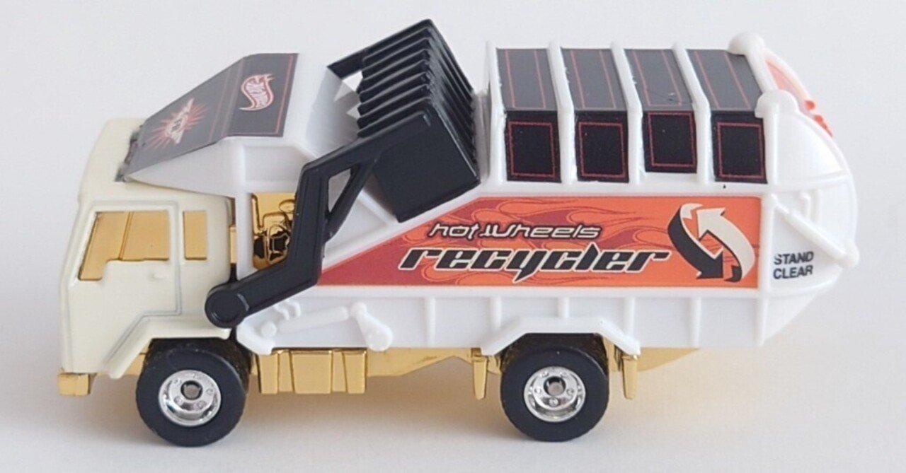 レビュー：ホットウィール Garbage Truck(2001年Final Run)｜痣身ユフィ