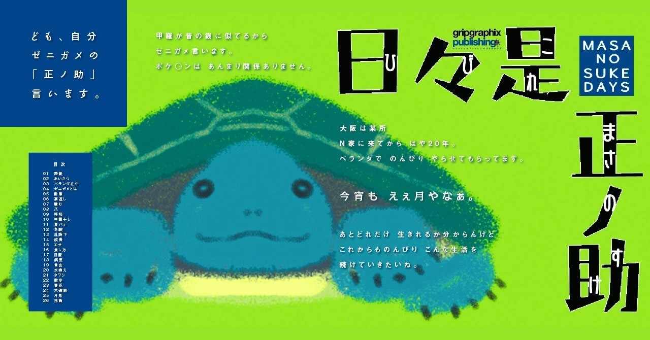 ゼニガメ の新着タグ記事一覧 Note つくる つながる とどける