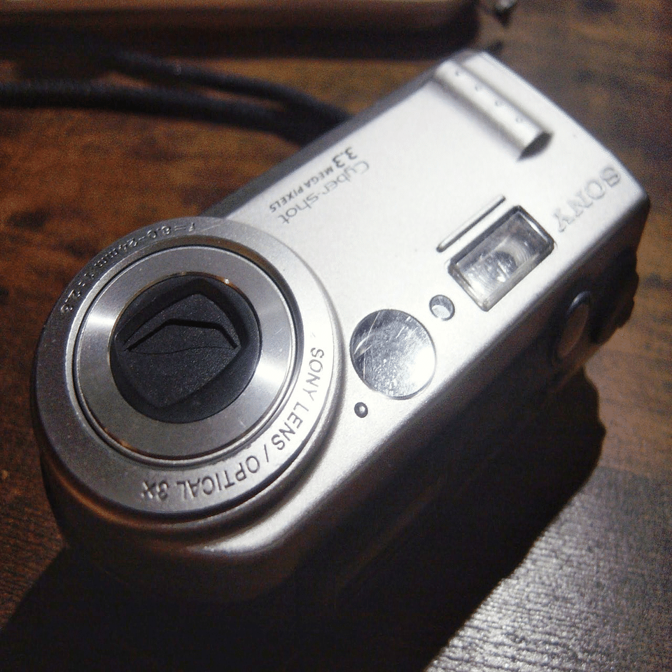 SONY Cyber-shot DSC-P1｜元田中マロ