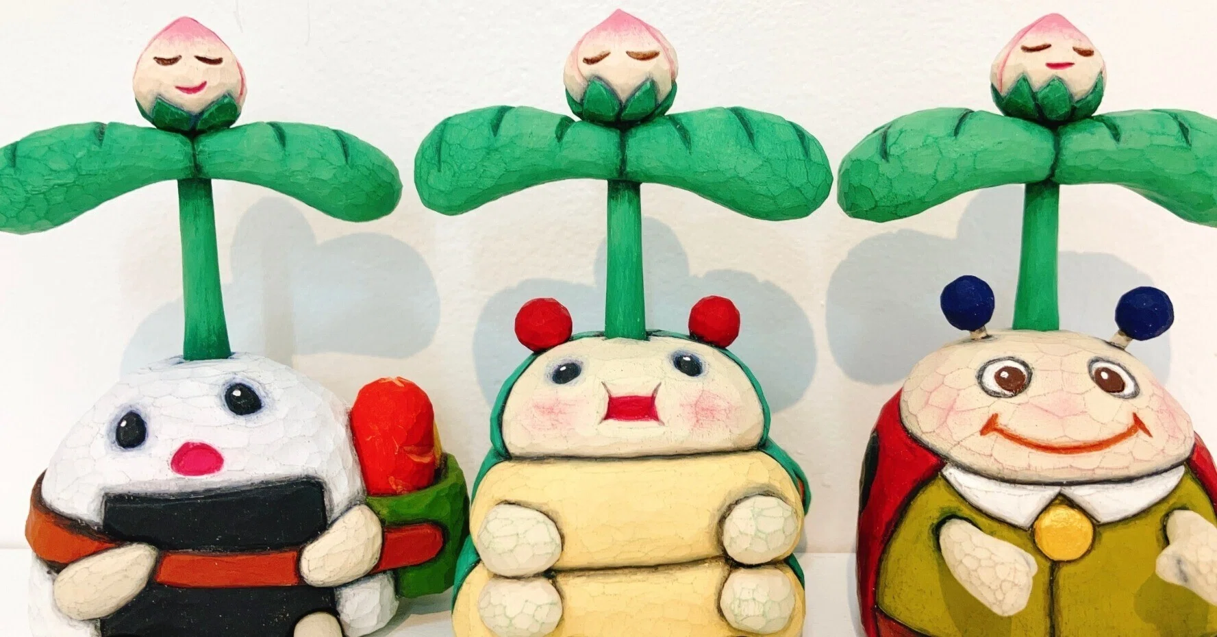 楽しい時、悲しいとき、いろんな時に寄り添うような人形を創っていき