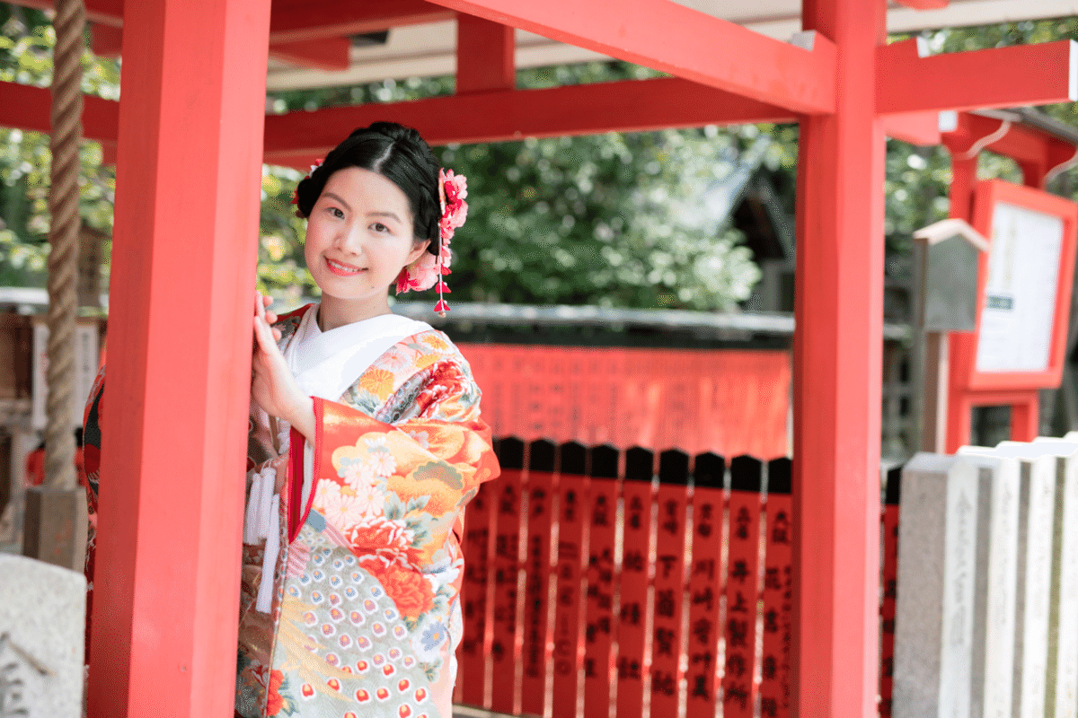 新婦様と車折神社