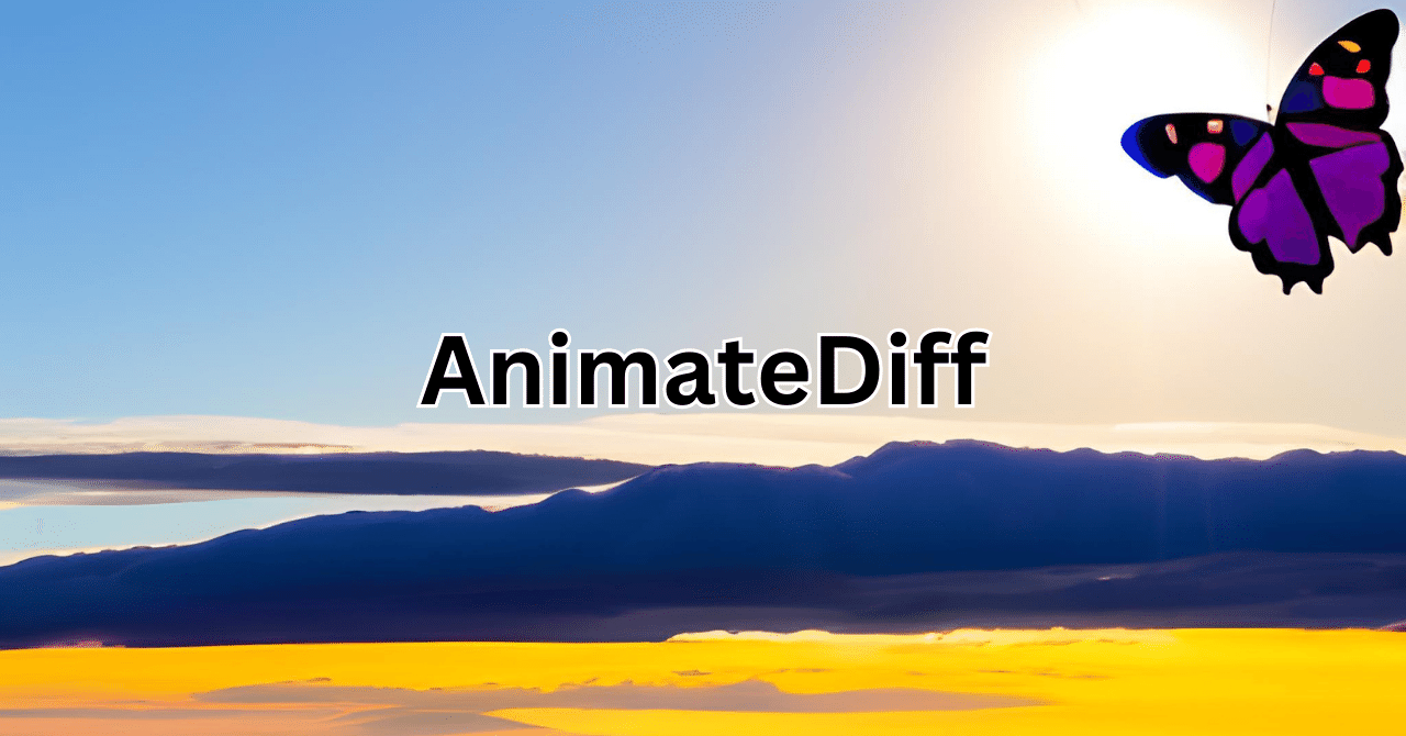 【stable diffusion】AnimateDiffでヌルヌル動くアニメーションを作るコツ｜TokiToki