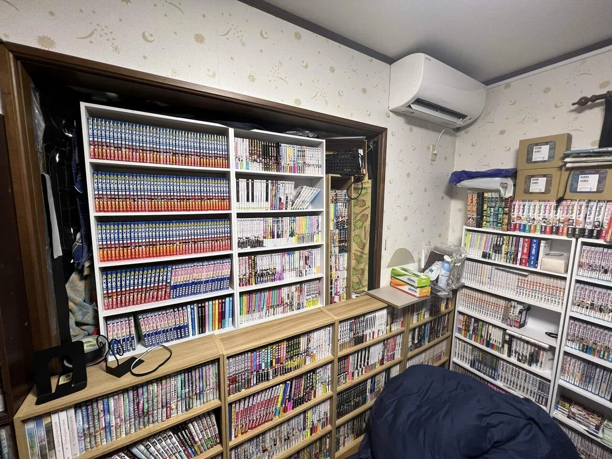 19000冊の漫画部屋｜たろう