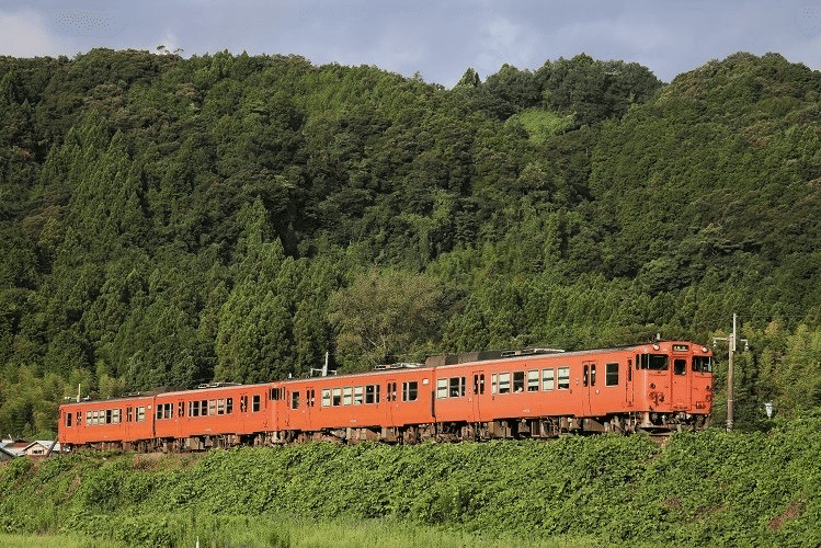 山陰本線(キハ40 5連運用狙い)｜昭和の鉄道愛好家