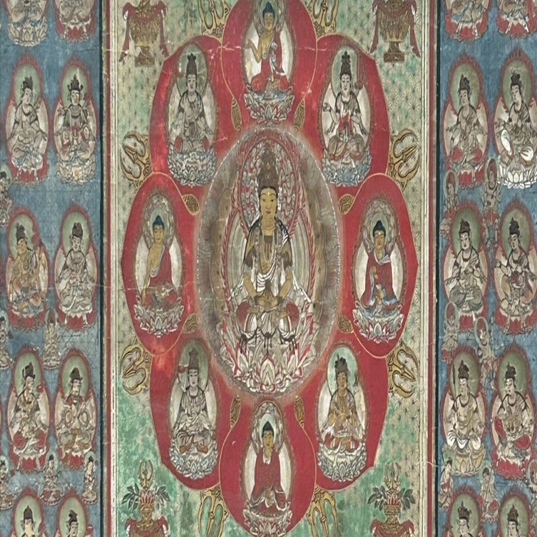 理系による「アート」考察] 物理ミクロ世界を描く仏教曼荼羅図