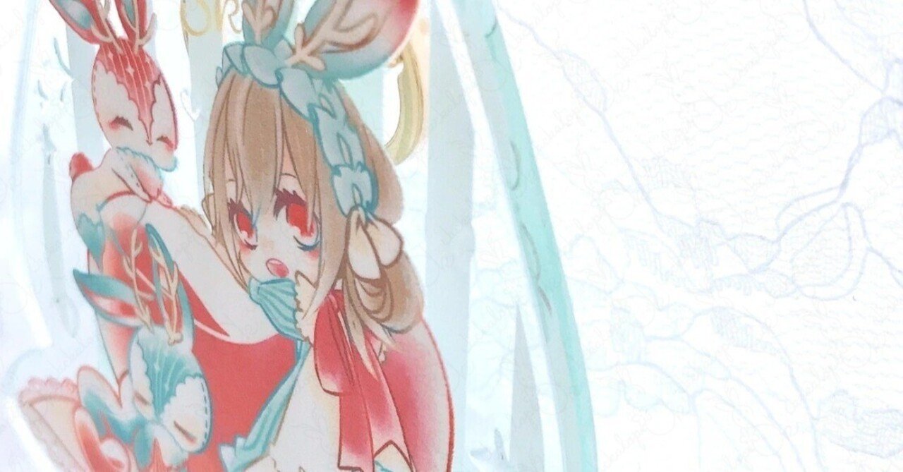 初めてYousei印刷さんにアクキー製作をお願いした話-Healing Hearts【アクリルキーホルダー】-