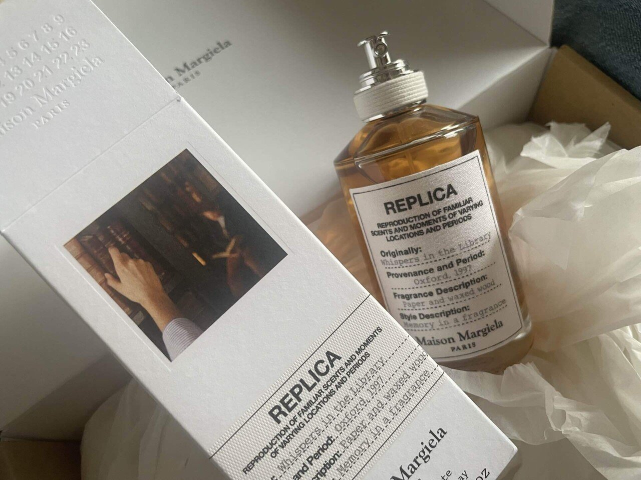 【廃盤】ウィスパーインザライブラリー100ml Maison Margiela Fragrances（メゾン マルジェラ フレグランス）の