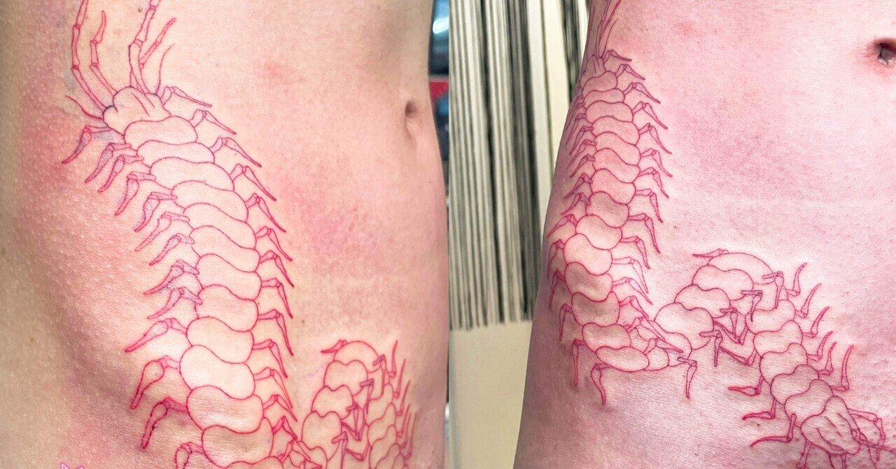 刺青　女性器 『百足』｜andtattoo