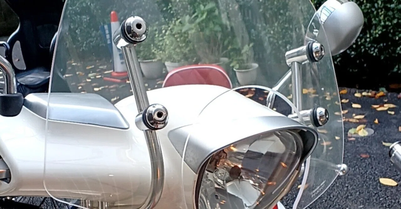 ジャンゴ125アリュール 2023#53 スクリーン装着｜市井一人