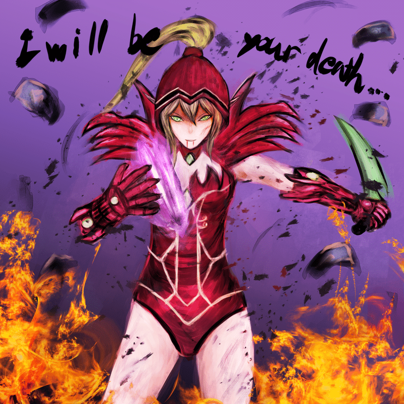 Hearthstoneのヴァリーラを描いた話 なる Note