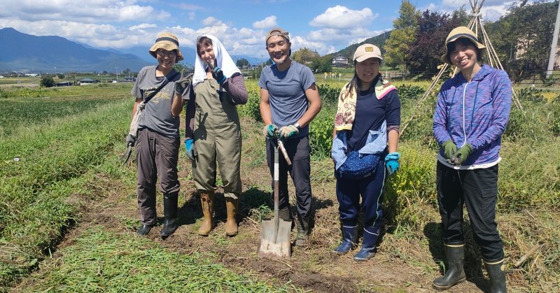 夢みる農学校秋野菜の種蒔き