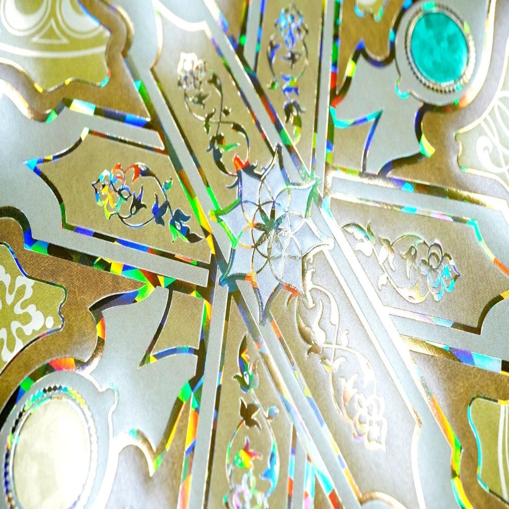 箔押し11回押しでつくる 『 本好きの下剋上 』 聖典ノート 」｜コスモ