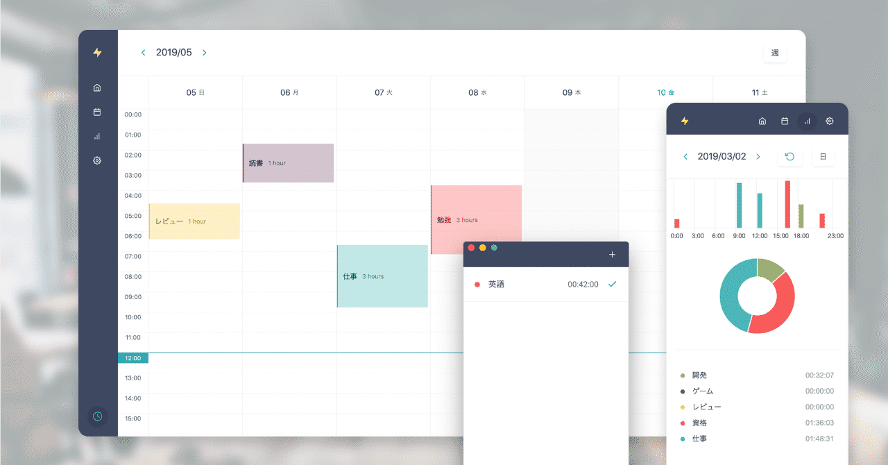 時間を管理できるオープンソースなアプリ Hackaru を作りました その経緯と実装について Ktmouk Note