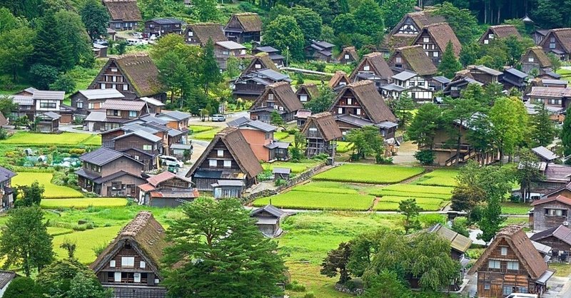 懐かしい日本の町並み、郡上八幡から白川郷、高山へ