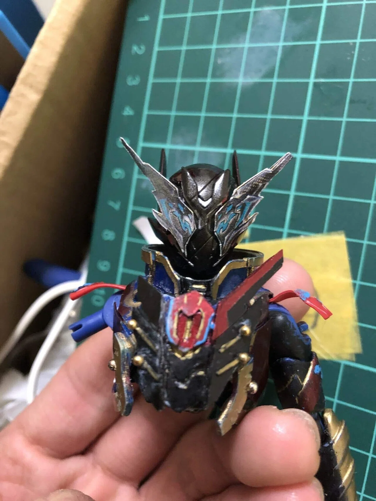 フィギュアーツを改造してクローズビルドとブラッドを作った…その1と 