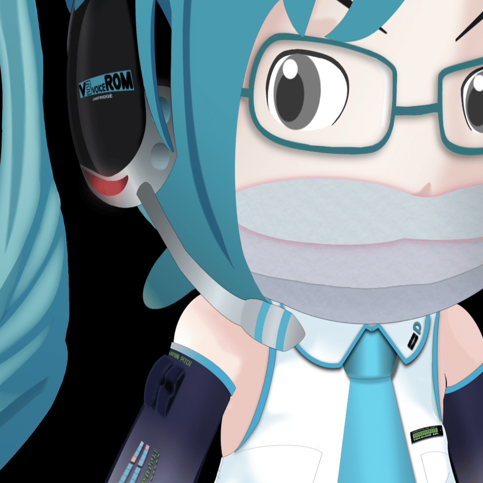 画像館】初音ミクV3は難易度高かった｜みくばんP