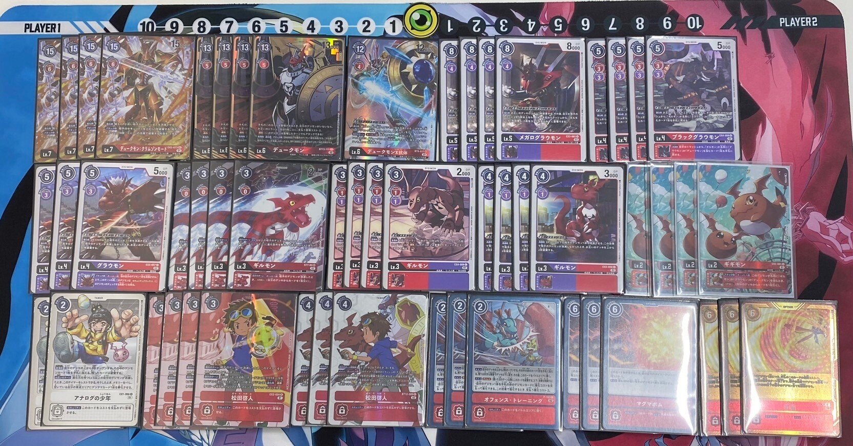 デジカ2023年チャンピオンシップ一次予選通過デュークモンデッキ解説