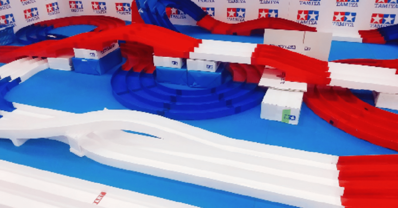 タミヤ ミニ四駆 ジャパンカップ ジュニアサーキット スロープセクション レッド ① ※同梱発送 ミニ四駆 ジャパンカップ ジュニアサーキット スロープセクション レッド