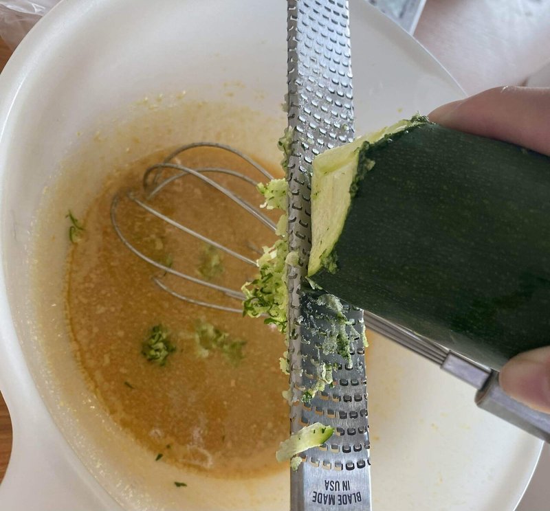 ズッキーニケーキのレシピ