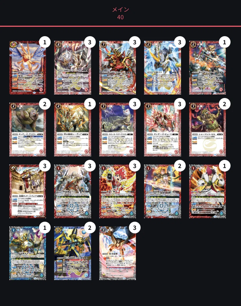 京都CSベスト8・巨影杯ベスト8 皇獣 紹介|宇井.BS 京都CSベスト8・巨影杯ベスト8 皇獣 紹介|宇井.BS