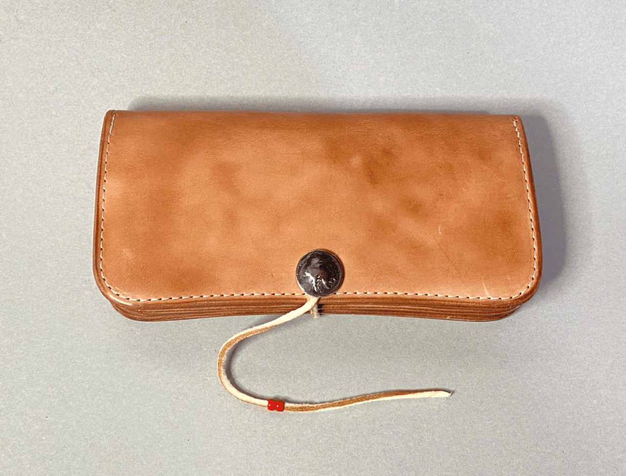 週末限定価格ゴート ロングトラッカーウォレット ニッケル