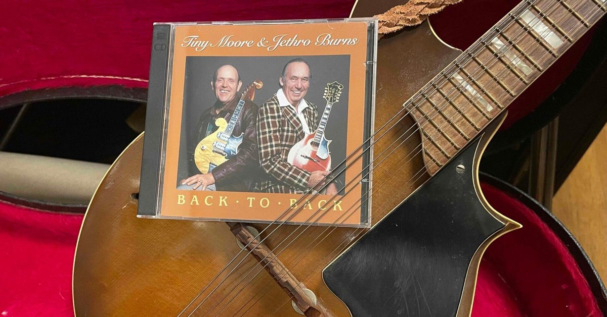 フラット・マンドリンでJazzを。 Tiny Moore & Jethro Burns