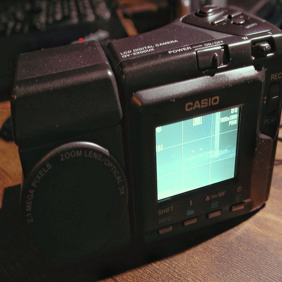 CASIO QV-2300UX｜元田中マロ