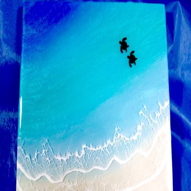 薩摩ブラスト工房のレジンオーシャンアート｜一般社団法人日置市観光協会