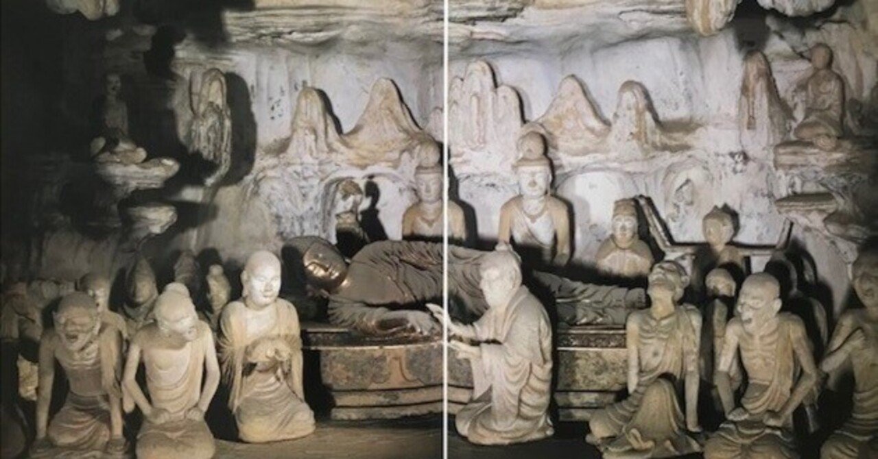 法隆寺「五重塔」の初層に涅槃の姿 【奈良の古刹をめぐる－法隆寺Ⅷ