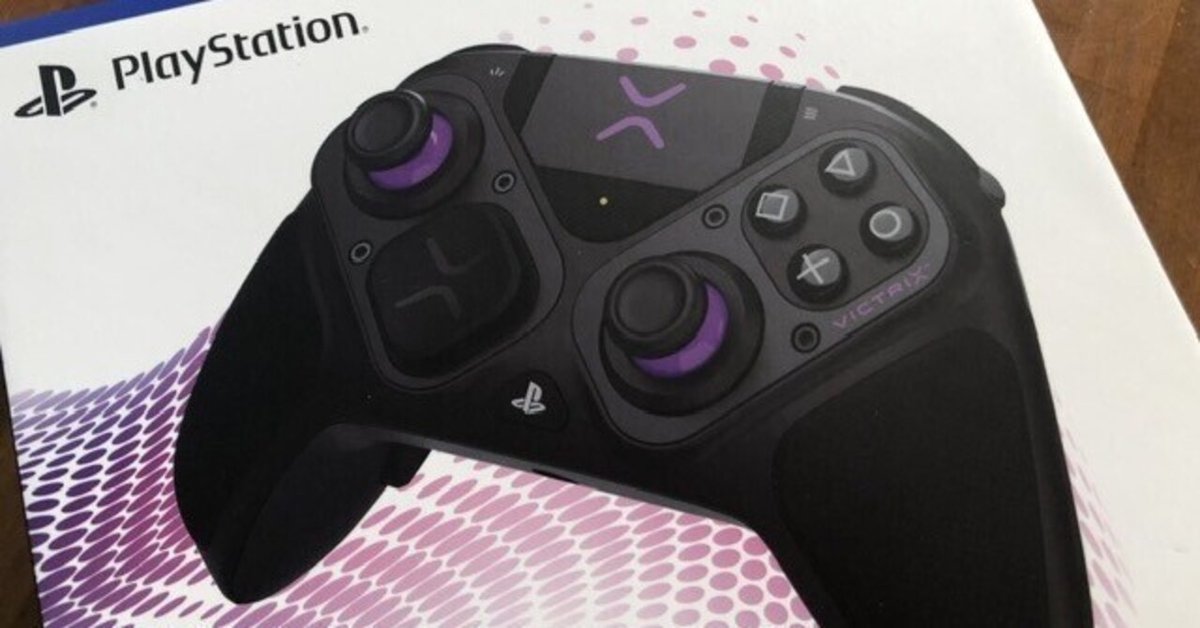 ヴィクトリクスコントローラーfor PS5 ブラック/パープル ヴィクトリクスコントローラーfor PS5 ブラック/パープル