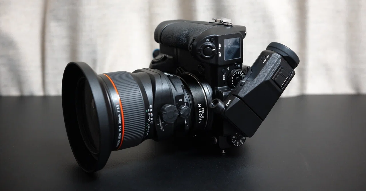 レビュー】GFXでウエストレベルファインダーを使う EVF-TL1 レビュー】GFXでウエストレベルファインダーを使う EVF-TL1