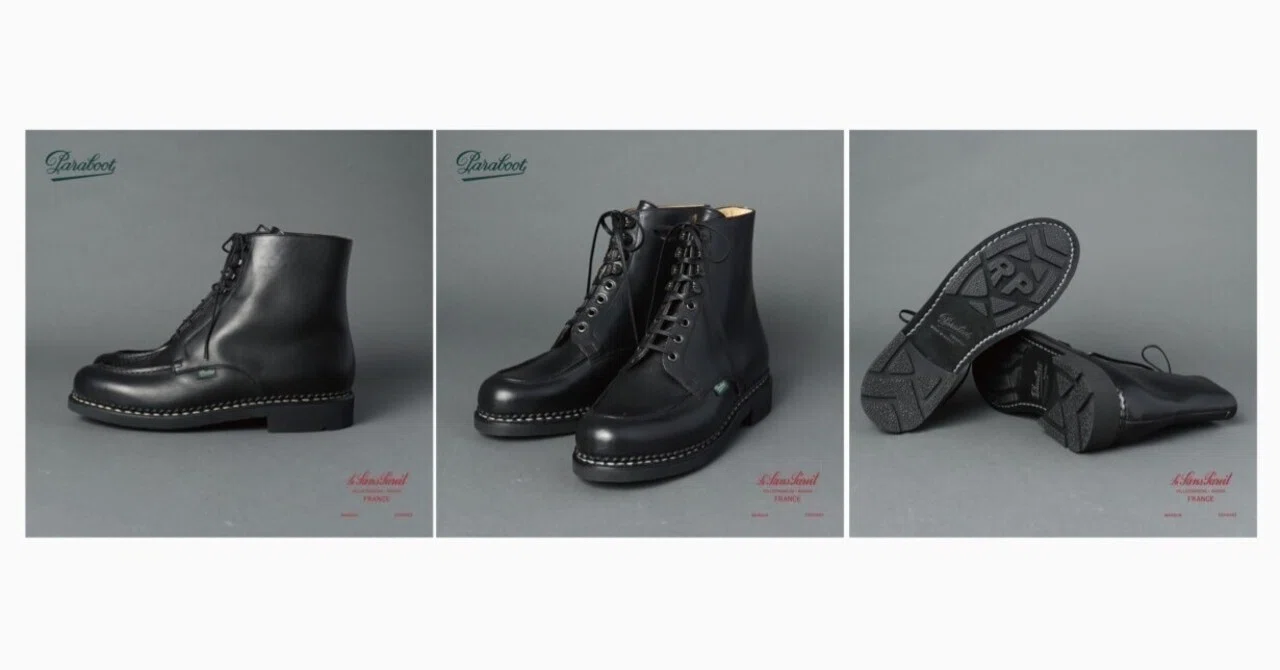 復刻 】【 別注 】【 paraboot 】for Le Sans Pareil / 【 パラブーツ 