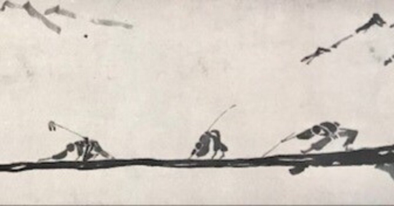 白隠禅師の渡橋図を読むが・・・心の目に映らない｜達磨の眼【本伝統