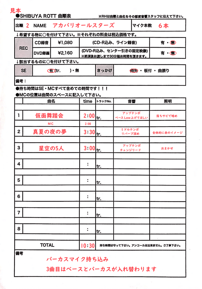 PAシートの書き方｜MUROYA SHUN