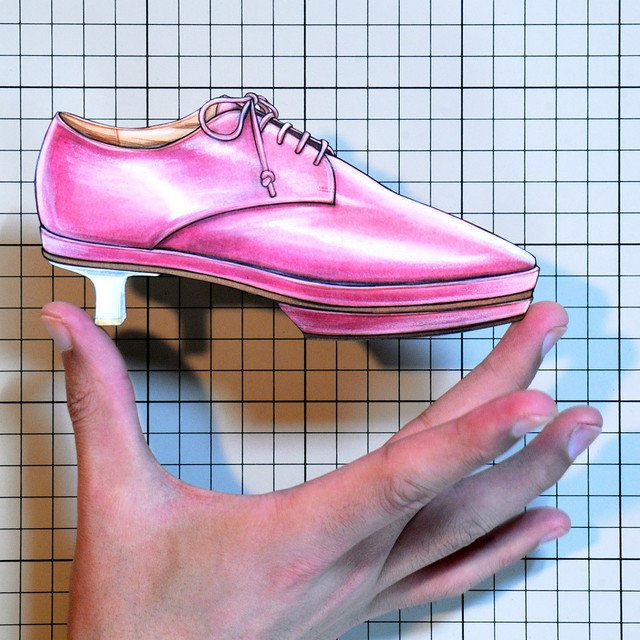 Shoes：00288 “Simone Rocha” Mid Heel Derby Shoes（SS2015）