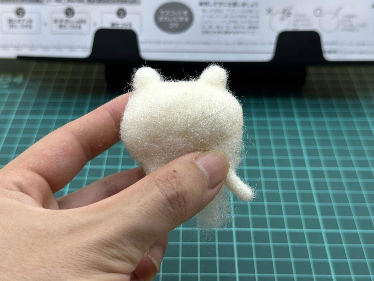 羊毛フェルトに挑戦！第4弾「ちいかわ」その3 ～手・足・耳