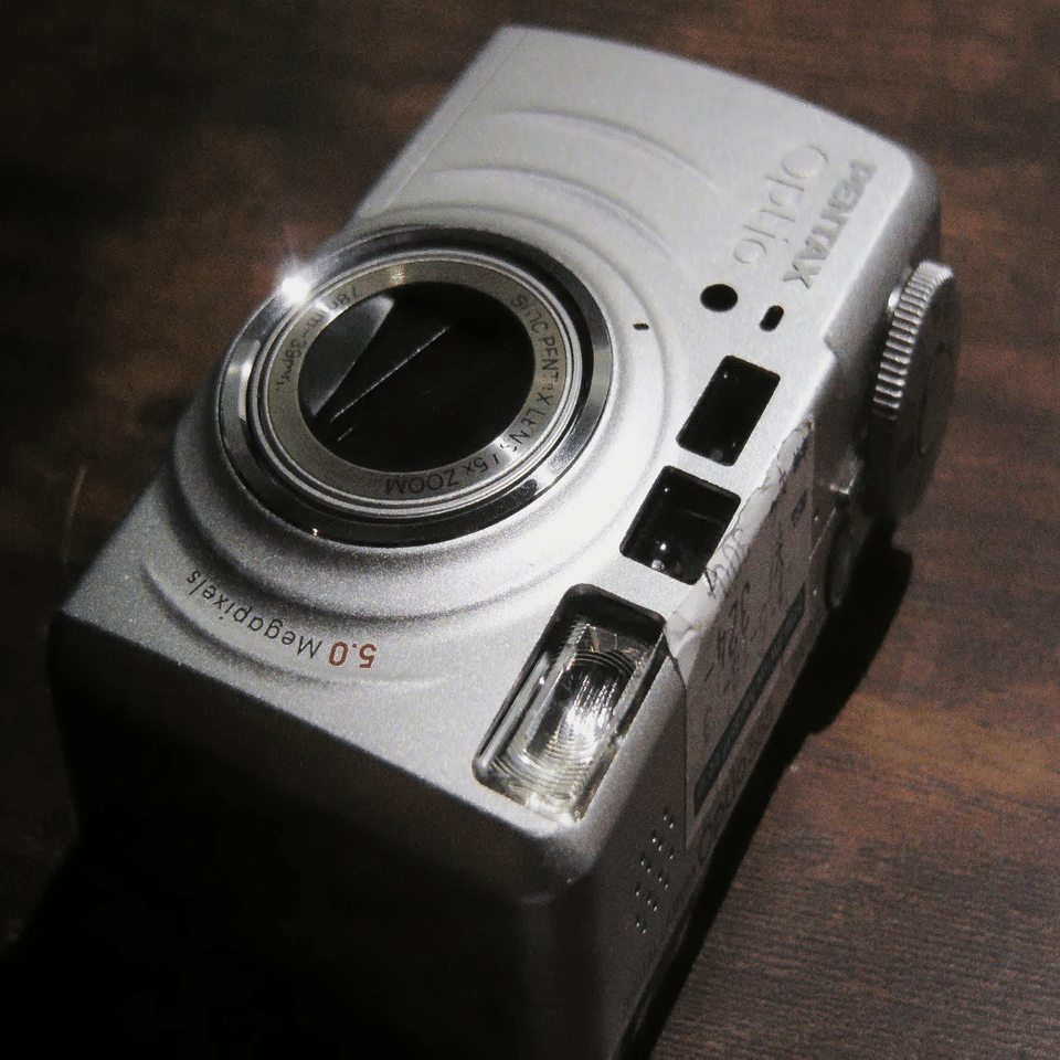 PENTAX Optio 555｜元田中マロ