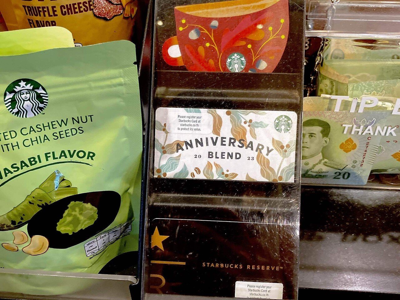 スターバックスコーヒー タイのステッカー Starbucks Coffee - レア‼︎スターバックス コーヒー豆 スタンプ