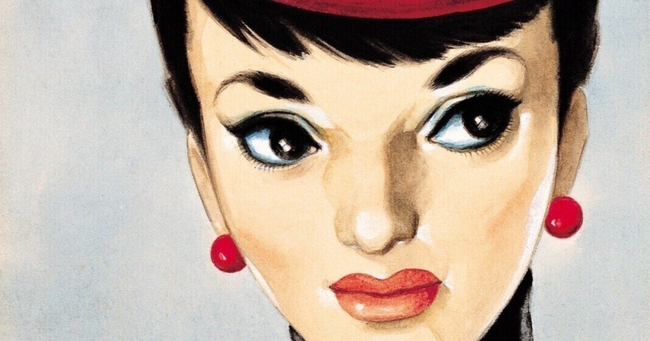 昭和レトロ、中原淳一、【白いブラウス】、美少女、年代物・希少画集画 昭和レトロ、中原淳一、【白いブラウス】、美少女、年代物・希少画集画