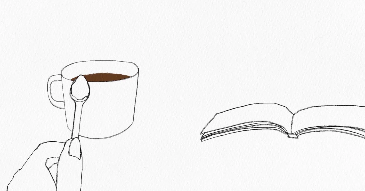 Notes I can't help but read. #MyCoffeeTime.｜華-華
