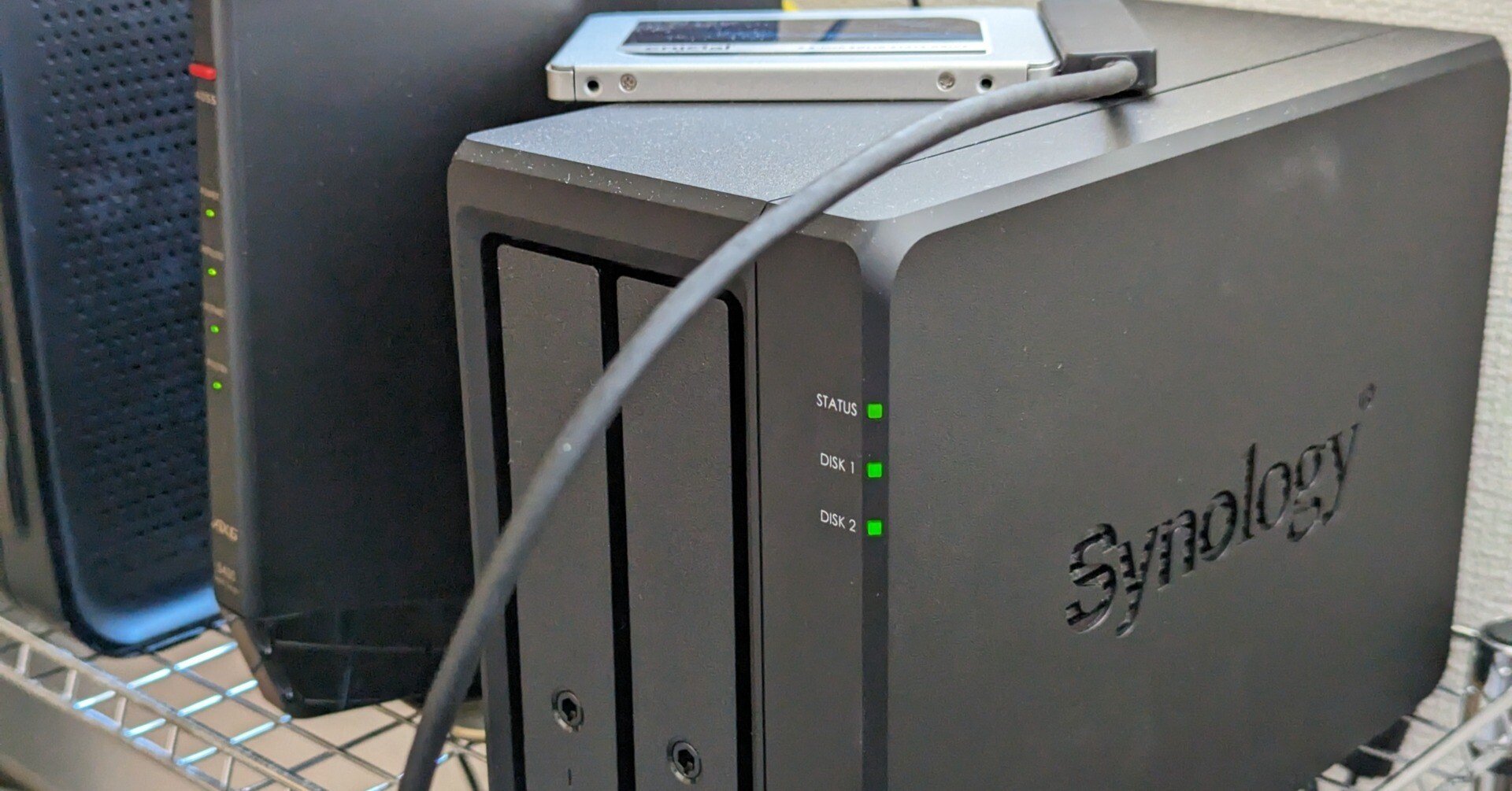 動作確認、データ初期化済！SYNOLOGY DS218+ HDDあり Synology NAS
