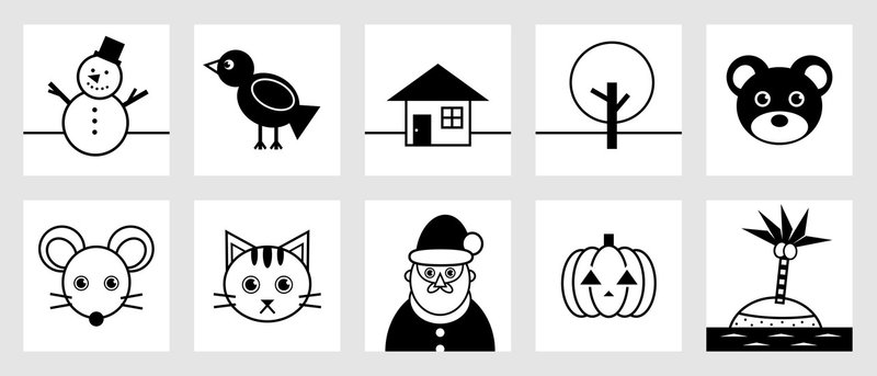 デザイン学習の第一歩 イラストの 抽象化 Yuki Note