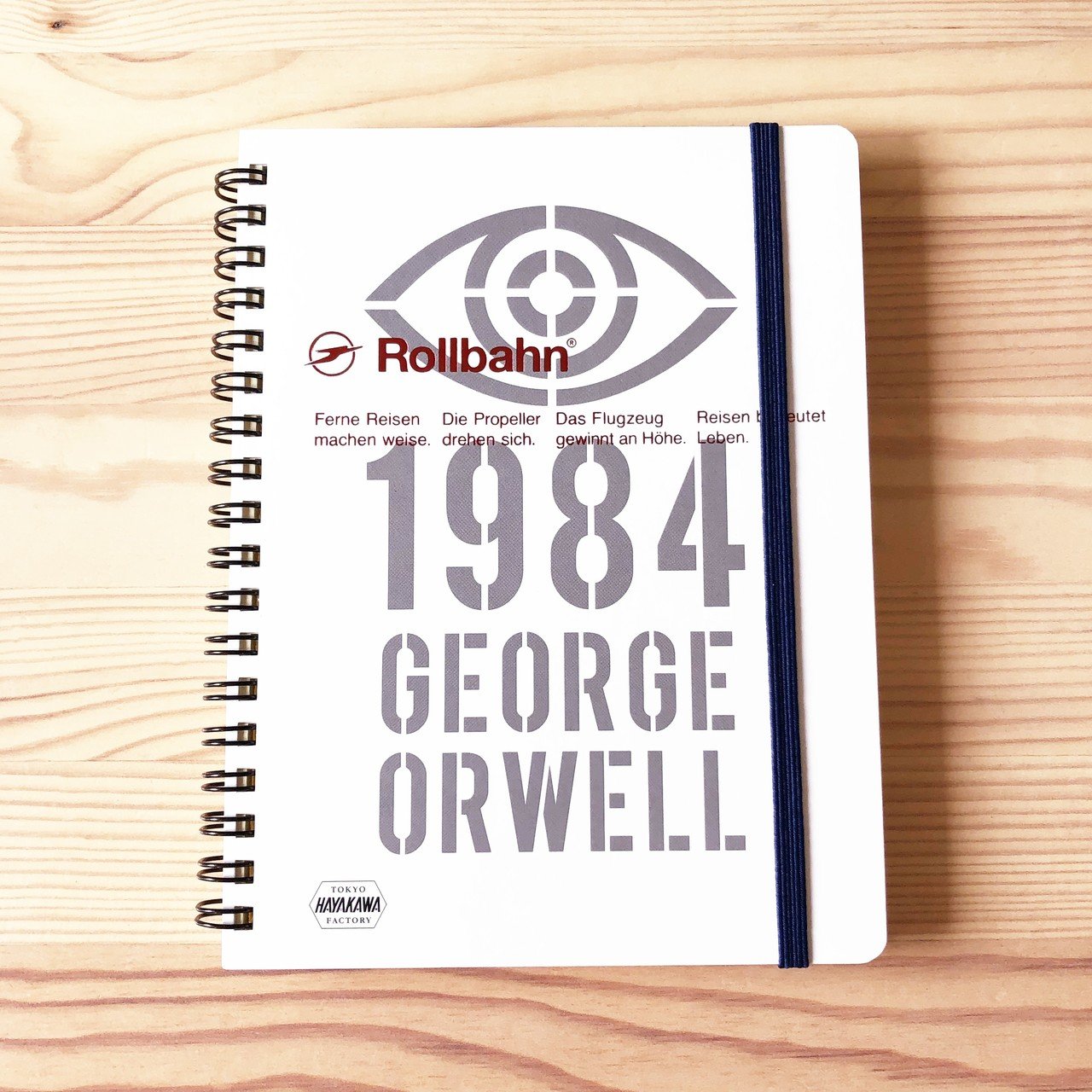 商品12 Rollbahn×HAYAKAWA FACTORYノートブック（1984年／動物農場