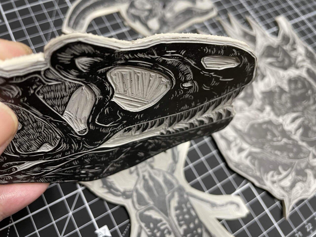 絵画 　リノカット版画　額装品 楽天市場】版画/ﾘﾉｶｯﾄ 白駒一樹 Orcherd-1 現代アート 抽象 送料